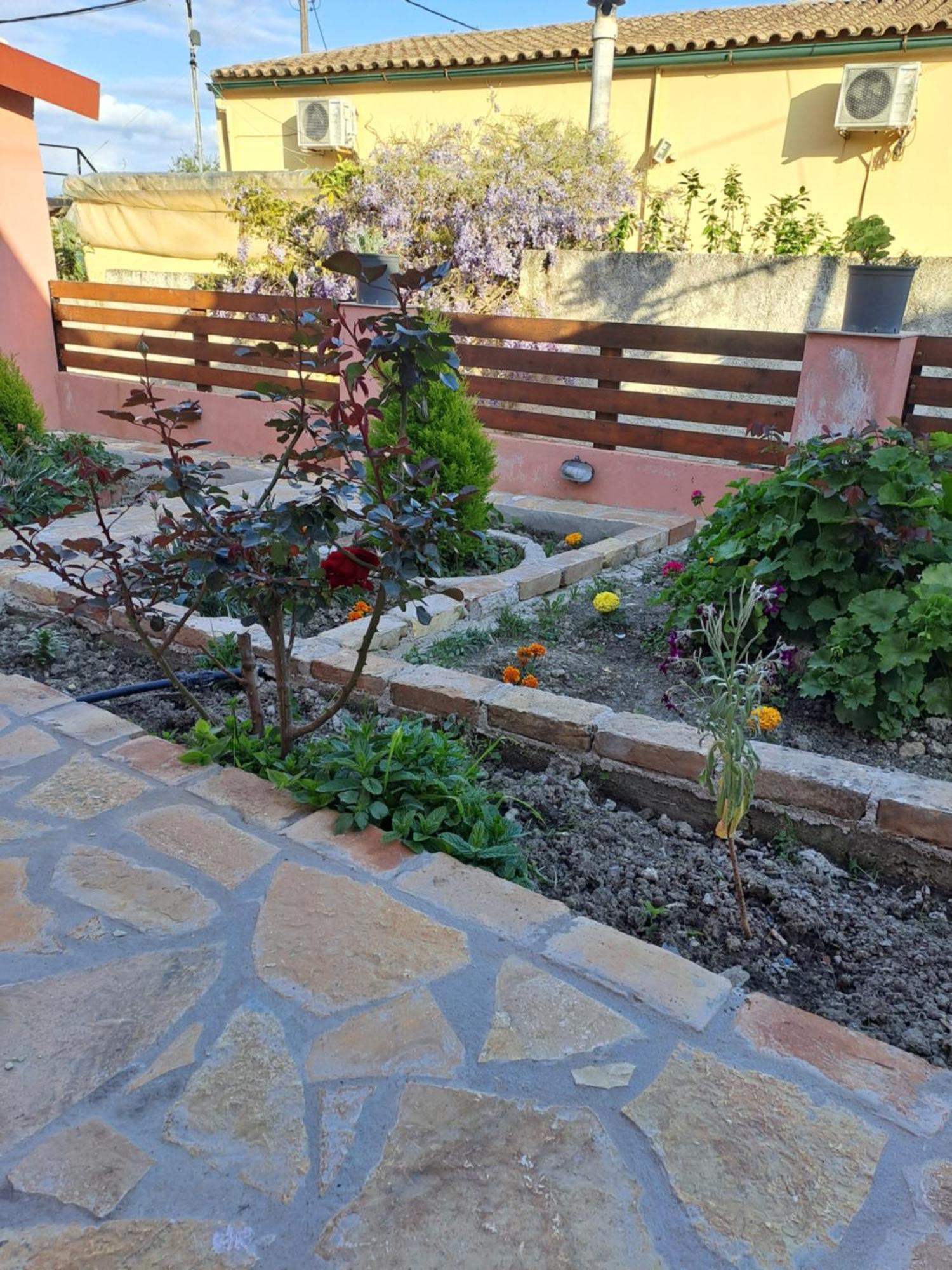 Spiros Corfu Apartment Kanali  Ngoại thất bức ảnh